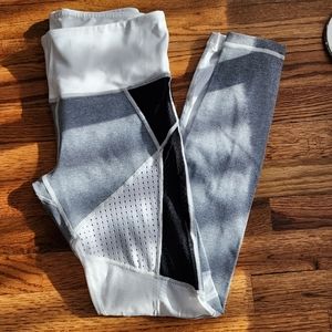 Colorblock Mesh Leggings
